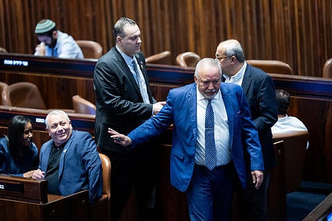 אביגדור ליברמן וגדי איזנקוט, ספטמבר 2026