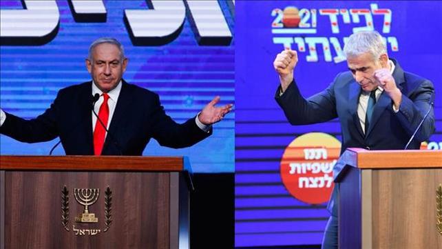 רה"מ בנימין נתניהו ויאיארלפיד, 23.03.21