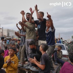 Celebrations in Gaza after ceasefire deal announced