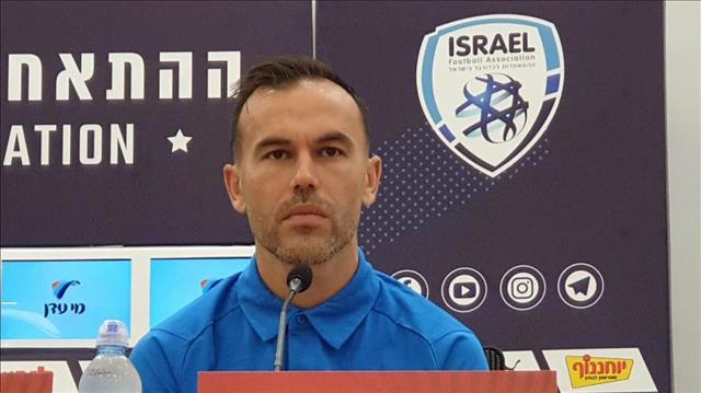 ביבראס נאתכו, קפטן נבחרת ישראל, לפני המשחק מול צפון מקדוניה 5.9.2019 