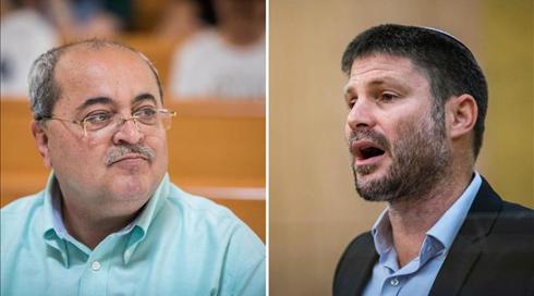 סמוטריץ' תקף את טיבי: נדאג שערבים שלא מכירים בכך שארץ ישראל שייכת ליהודים - לא יישארו כאן