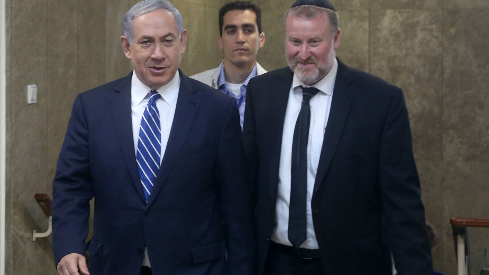 היועמ"ש אביחי מנדלבליט ורה"מ בנימין נתניהו