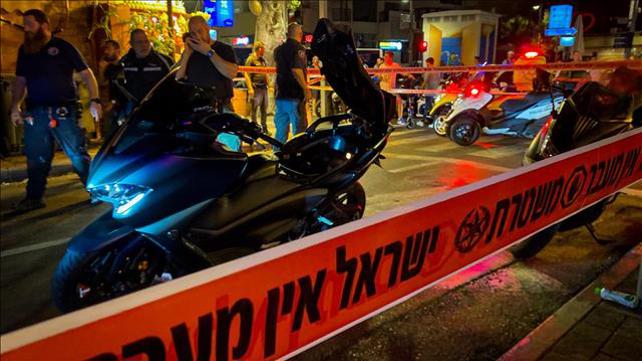 זירת ניסיון החיסול בתל אביב 02.08.22