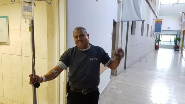 המאבטח שנדקר בכרמי צור
