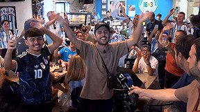 אחרי השלושער של מסי במשחק הבכורה במונדיאל - אוהדי ארגנטינה מרשים לעצמם לחלום על דאבל