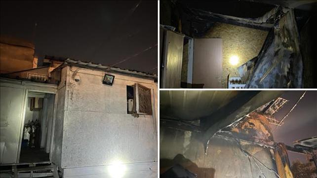 שריפה בבית בשכונה יהודית בשייח ג'ראח 12.02.22