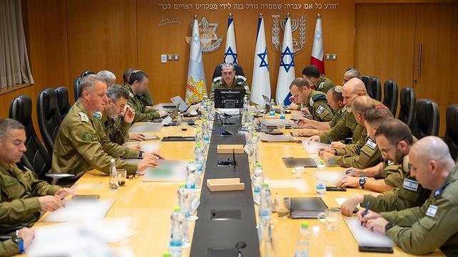 הרמטכ"ל אייל זמיר בהערכת מצב רב-זירתית, 27.8.2026