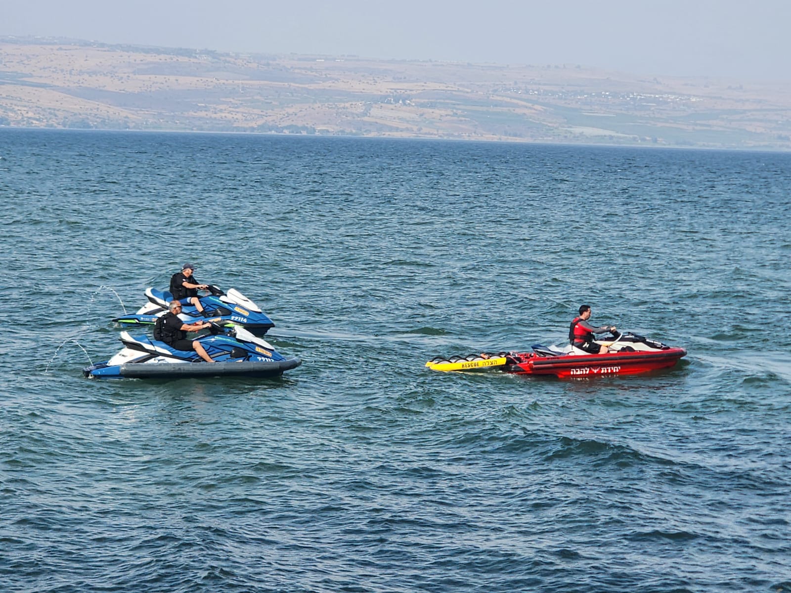 חיפושים בכנרת 