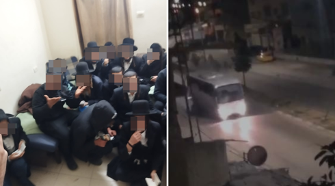 22 חסידי ברלד הגיעו לקבר יוסף ללא תיאום, אחד מהם נורה