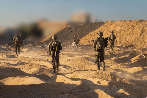 ישראל במלחמה - חיילים ברצועת עזה