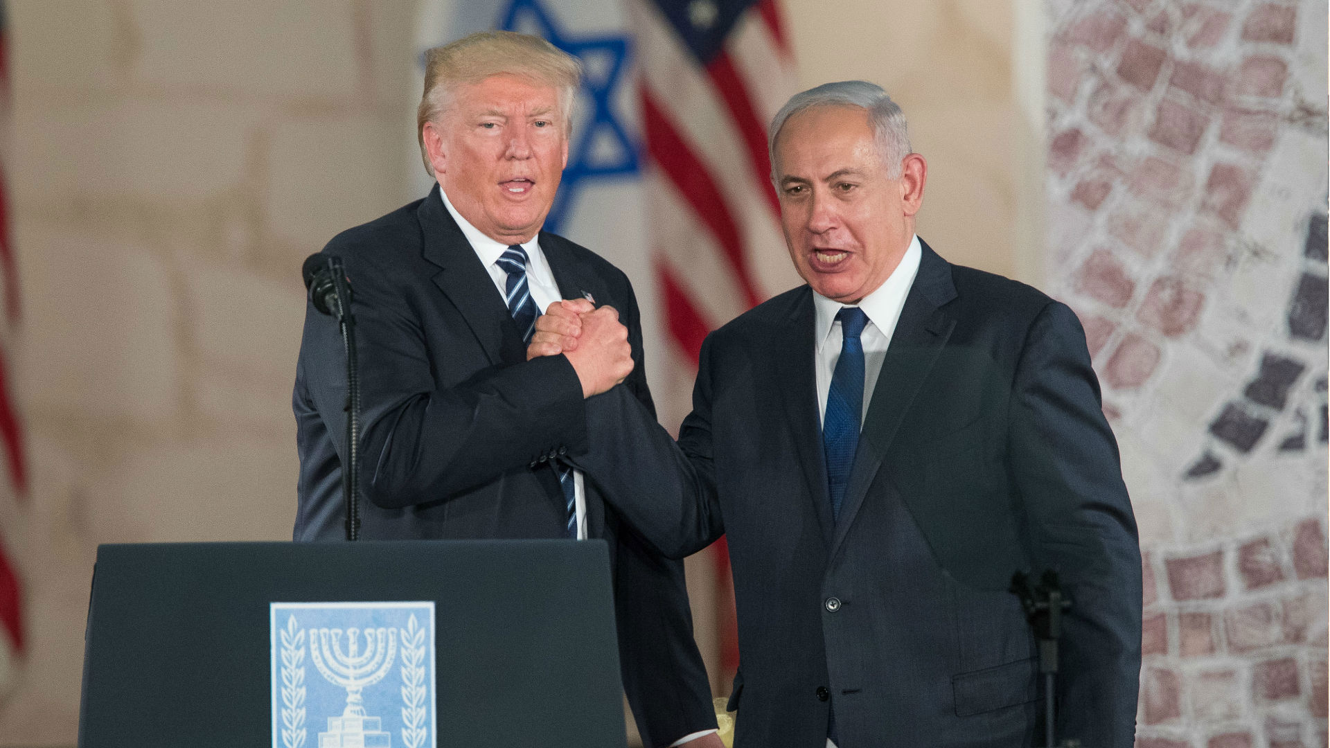 רה"מ נתניהו ונשיא ארה"ב דונלד טראמפ