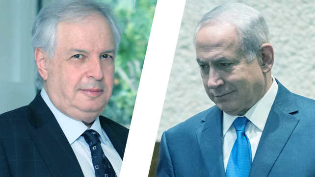 בנימין נתניהו ושאול אלוביץ'