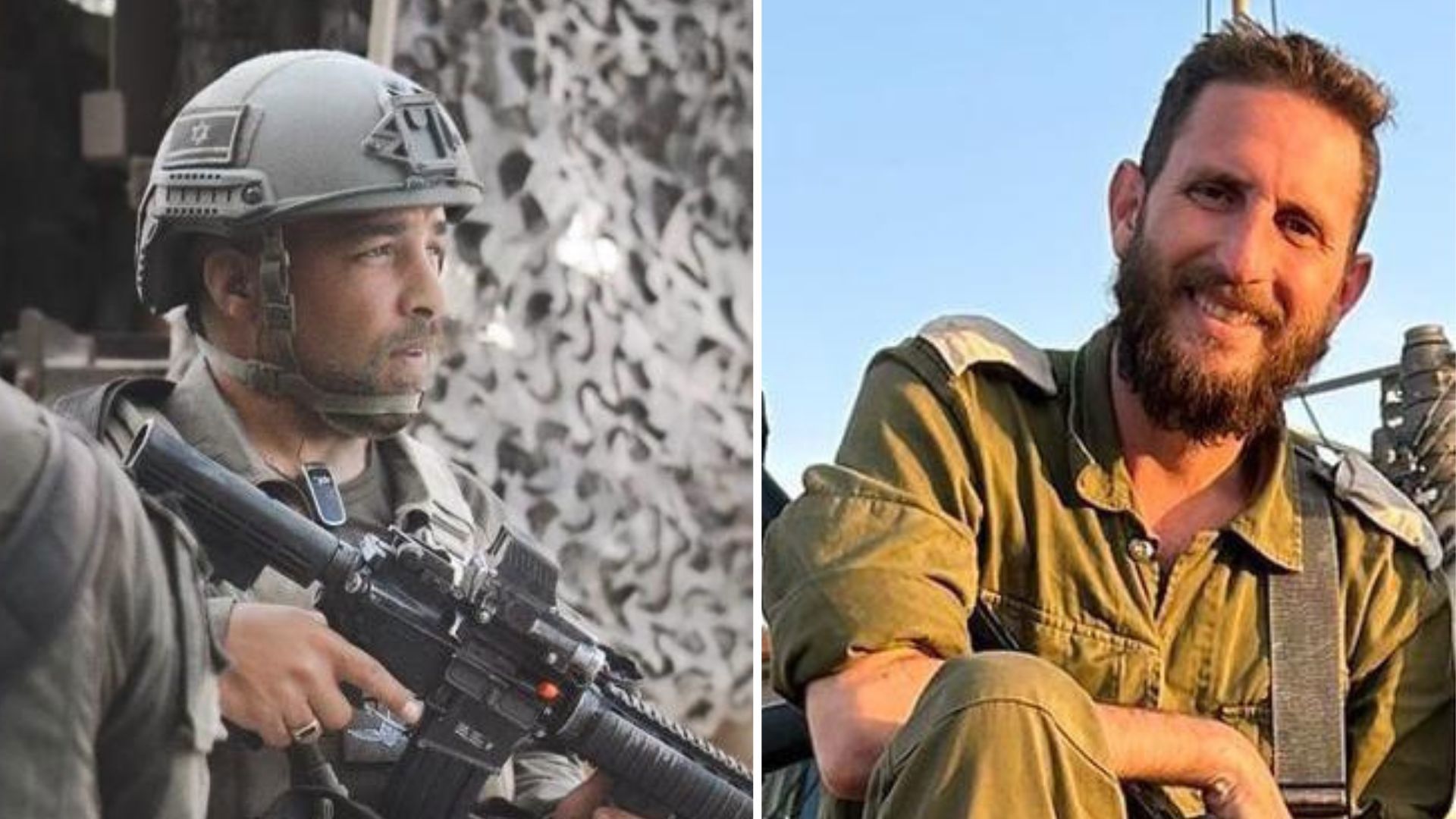 רס"ן (במיל') יותם יצחק פלד (מימין) ורס"ם (במיל') מרדכי יוסף בן שועם