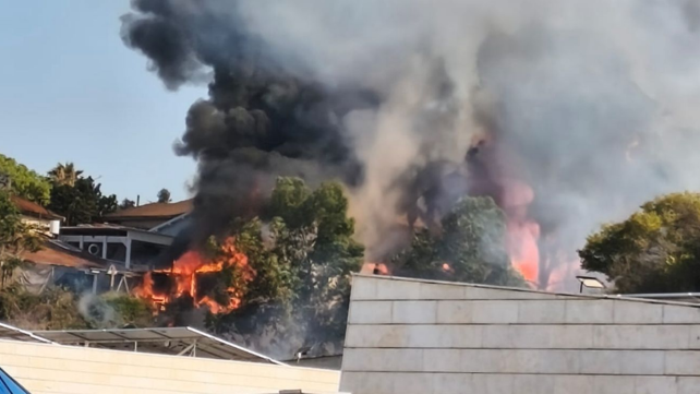 שריפה בנס ציונה, יוני 2025