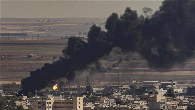 העיר ראס אל עין לאחר הפגזה של צבא טורקיה, 13.10.19