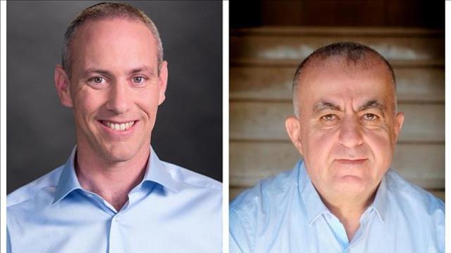 חילי טרופר וסעיד אבו שקרה