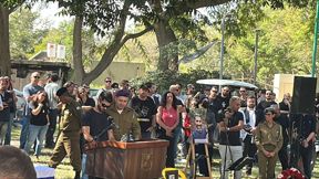 הלווייתו של תמיר אדר בקיבוץ ניר עוז, 23.10.2025