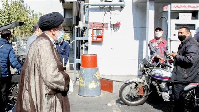 נשיא איראן איברהים ראיסי מגיע לתחנת דלק יממה לאחר מתקפת סייבר נרחבת במדינה 27.10.21