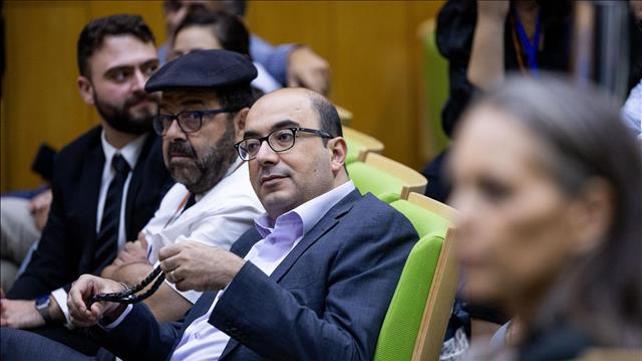 יו"ר בל"ד סאמי אבו שחאדה בוועדת הבחירות המרכזית 29.09.22