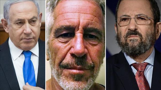 בנימין נתניהו, אהוד ברק וג'פרי אפסטיין