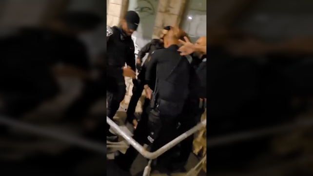 עימותים בהפגנה בירושלים