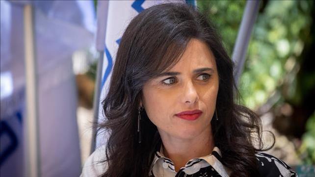 ח"כ איילת שקד בעת חילופי שרים במשרד הפנים, 14.06.21