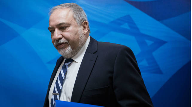 שר הביטחון אביגדור ליברמן