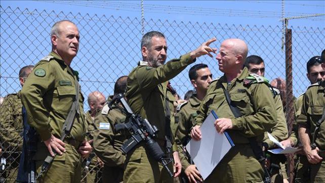 הרמטכ"ל אביב כוכבי בזירת האירוע שבה נהרג רס"ן בר פלח 14.09.22