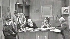 חדר המורים בבית הספר. 20.1.1972