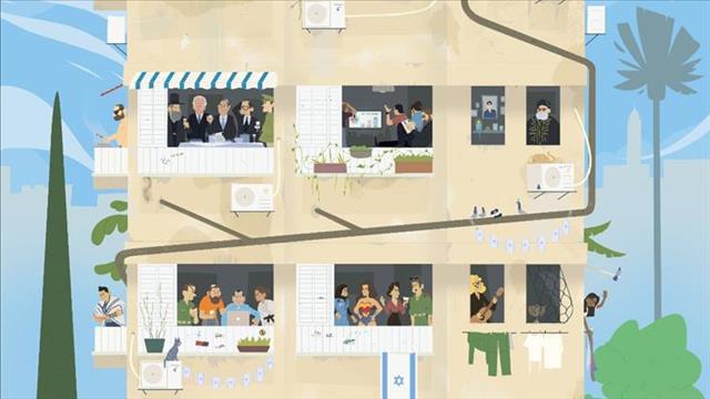 כרזת קומיקס יום העצמאות ההסתדרות הציונית, 24.04.23