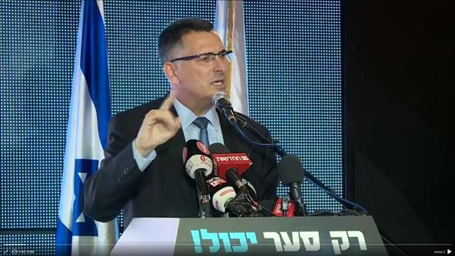 גדעון סער בכינוס פעילים בחיפה, 18.12.2019