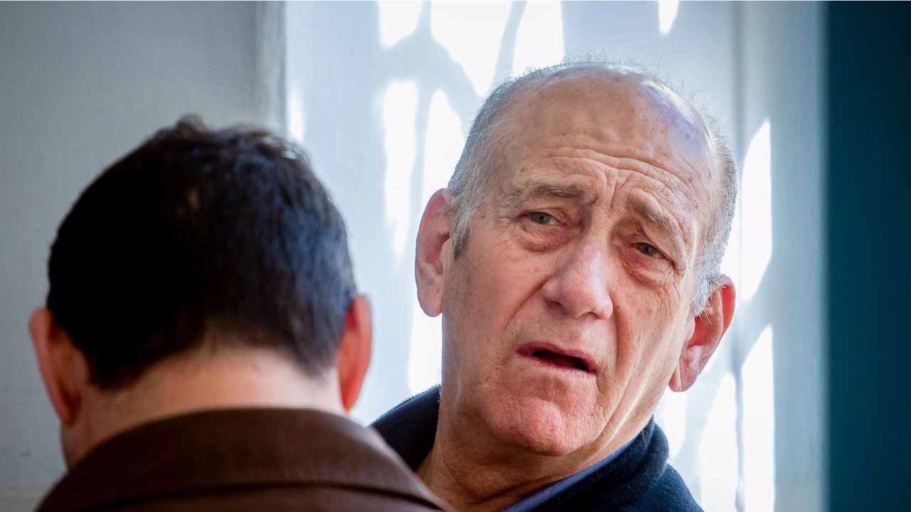 ראש הממשלה לשעבר אהוד אולמרט