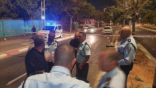 זירת רצח עיזאת חאמד בתל אביב, 17.07.21