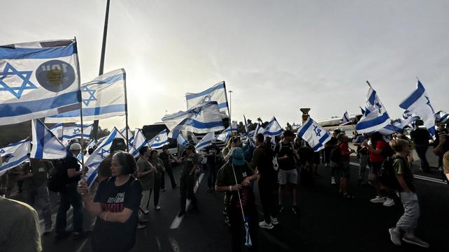חסימת כביש 1 - מחאה 20.5.24