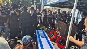 הלווית החטוף החלל אריאל ברוך