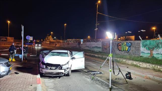 פיצוץ רכב בנתניה 8.1.23