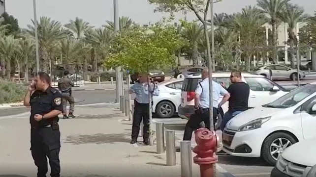 כוחות ביטחון בבאר שבע (ארכיון)