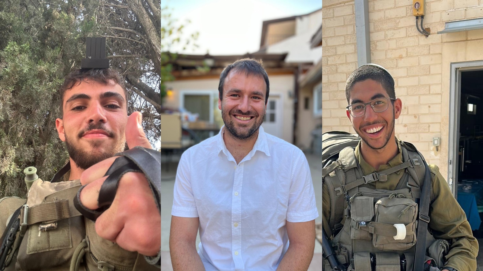 אור כץ, איתמר לוין פרידמן ונווה יאיר אסולין