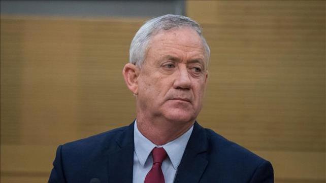 יו"ר כחול לבן בני גנץ בחודש יוני