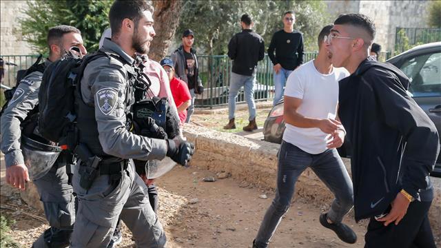 מזרח ירושלים התפרעות מג"ב