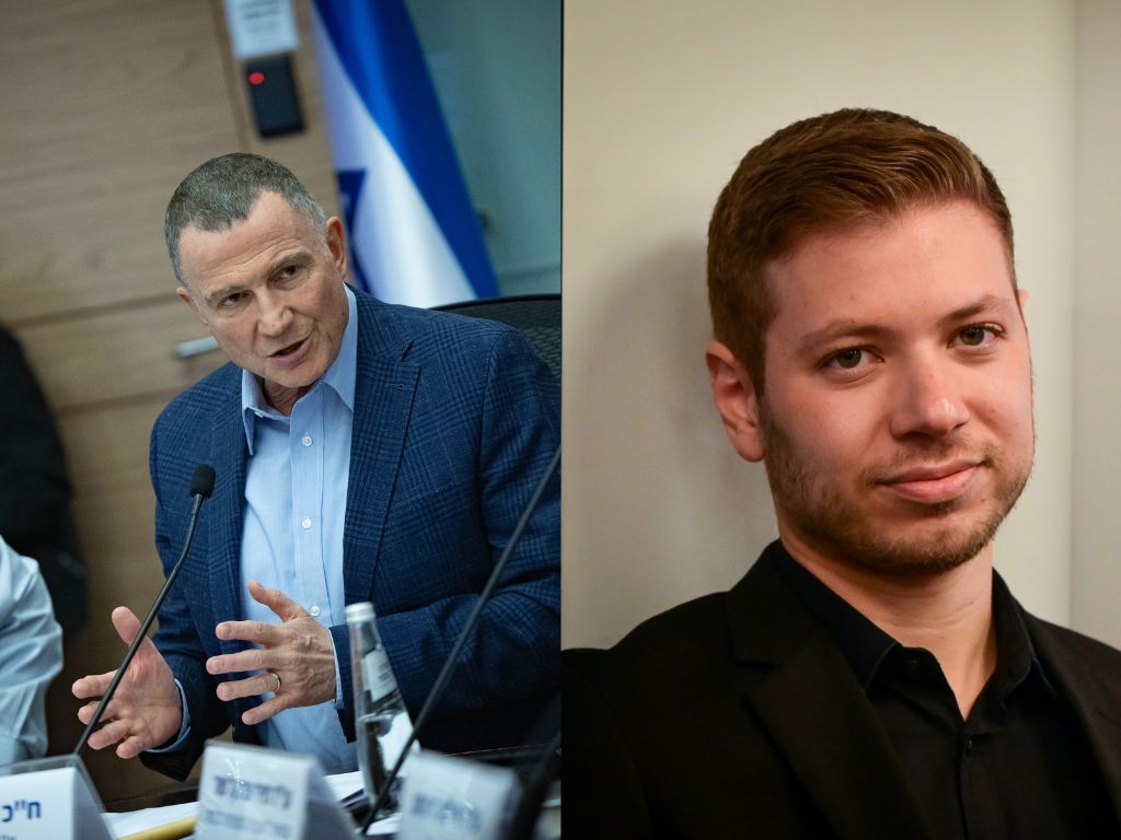 יאיר נתניהו ויולי אדלשטיין