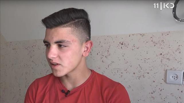 נער שנעצר על זריקת אבנים