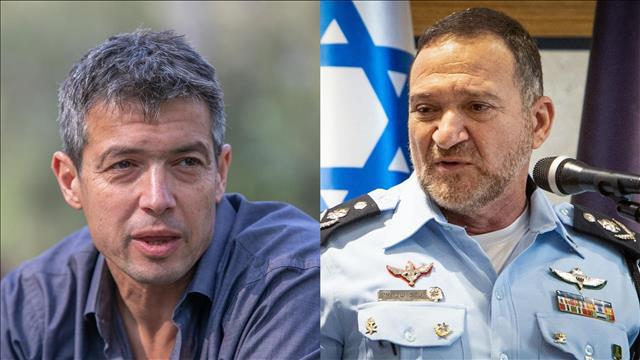 יועז הנדל והמפכ"ל יעקב שבתאי