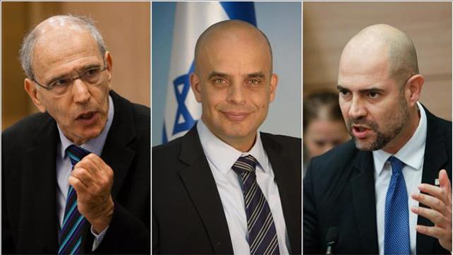 משה לדור, דן אלדד ואמיר אוחנה 