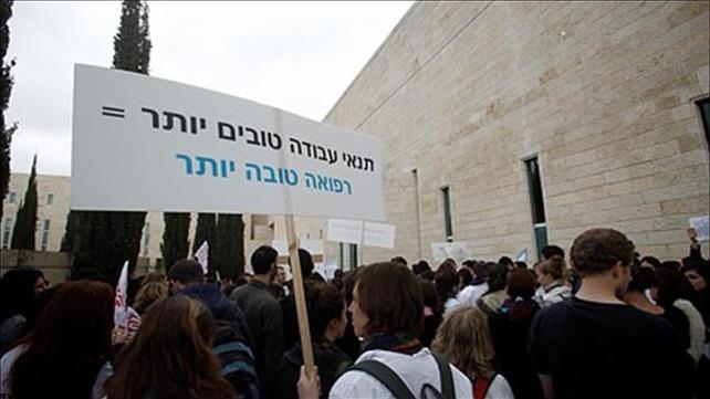 מחאת המתמחים