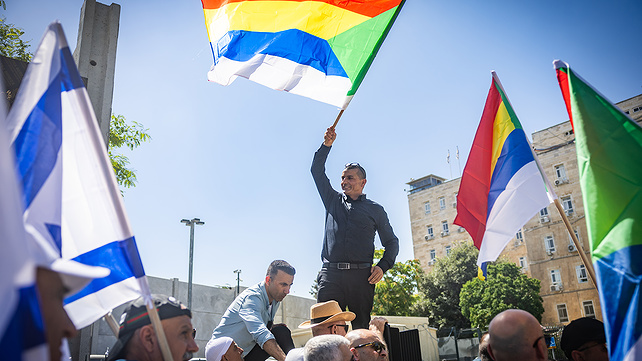 בני העדה הדרוזית במחאה