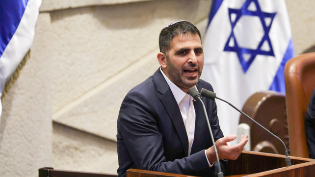השר קרעי במליאת הכנסת