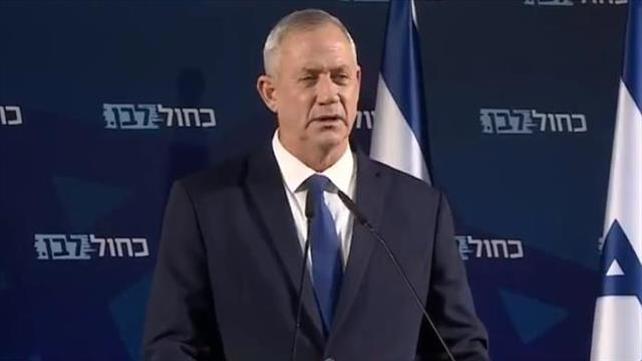 יו"ר כחול לבן בני גנץ