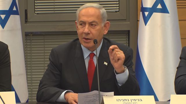 בנימין נתניהו לפני תחילת ההצבעות על התקציב 23.05.23