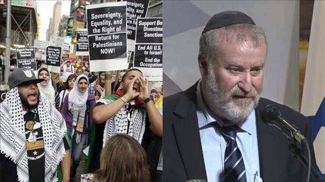 אביחי מנדלבליט, הפגנות BDS